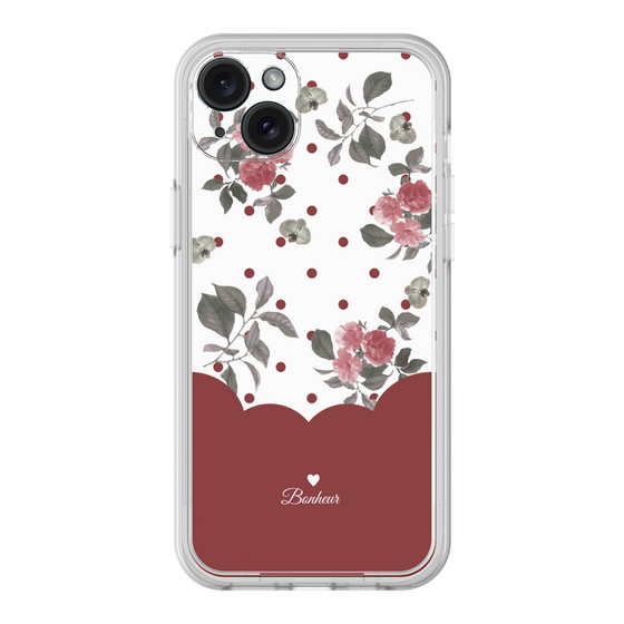 Premium Panel［ Twin Dot Flower - Red ］