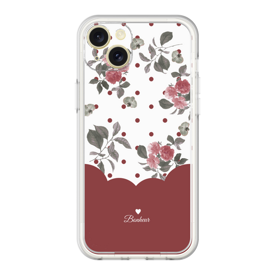 Premium Panel［ Twin Dot Flower - Red ］