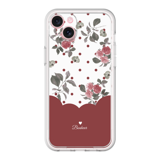 Premium Panel［ Twin Dot Flower - Red ］