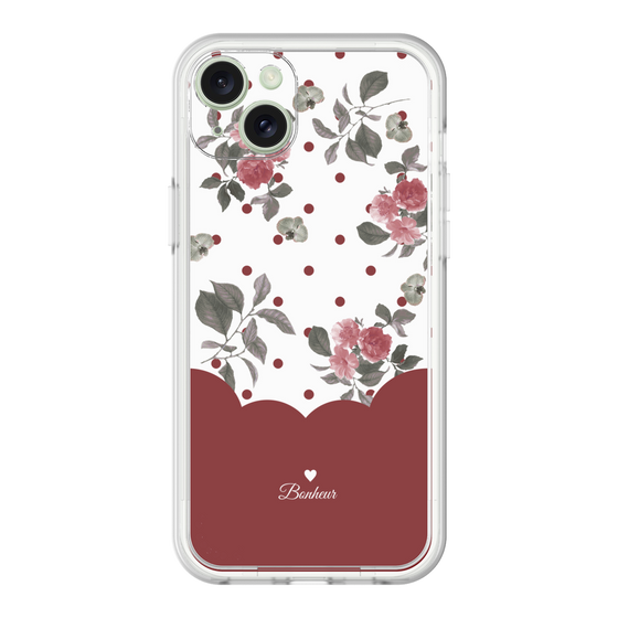 Premium Panel［ Twin Dot Flower - Red ］