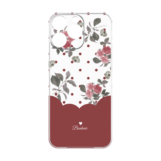 Premium Panel［ Twin Dot Flower - Red ］