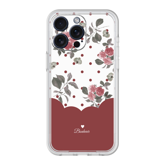 Premium Panel［ Twin Dot Flower - Red ］