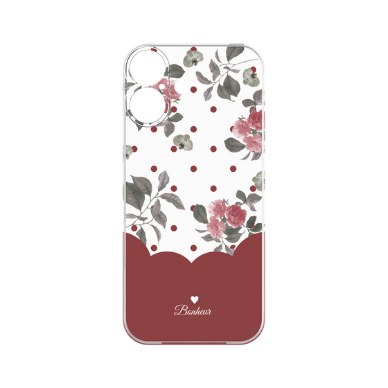 Premium Panel［ Twin Dot Flower - Red ］