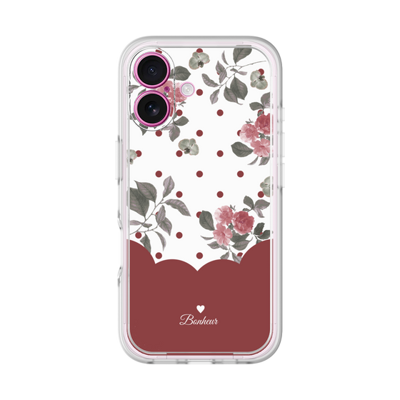 Premium Panel［ Twin Dot Flower - Red ］