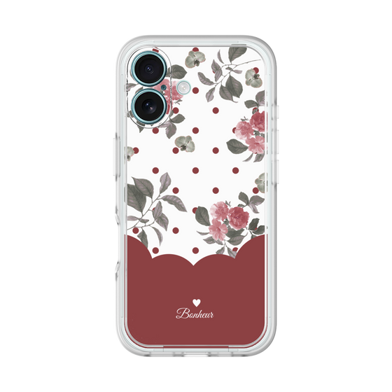 Premium Panel［ Twin Dot Flower - Red ］