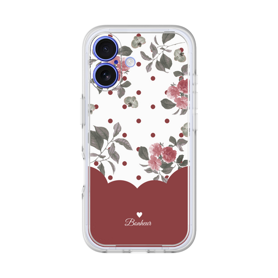 Premium Panel［ Twin Dot Flower - Red ］