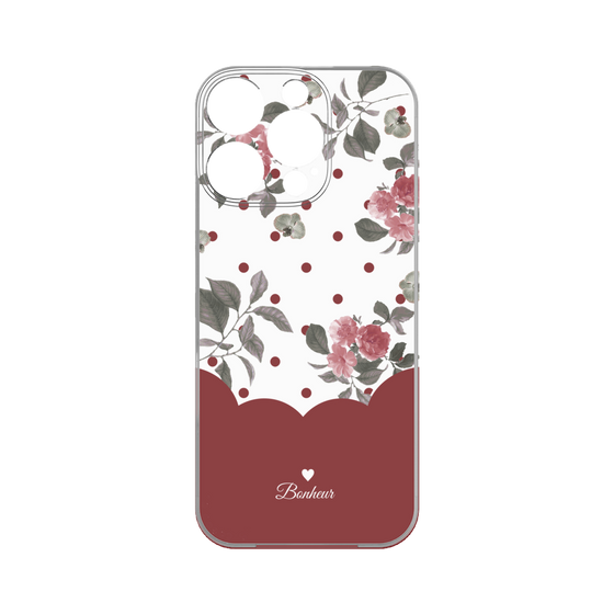 Premium Panel［ Twin Dot Flower - Red ］