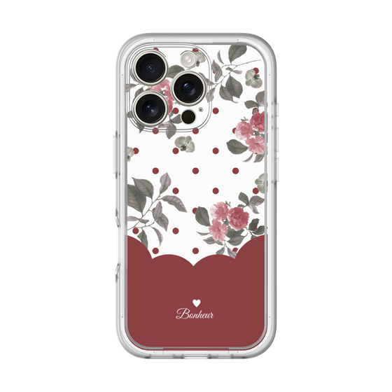 Premium Panel［ Twin Dot Flower - Red ］