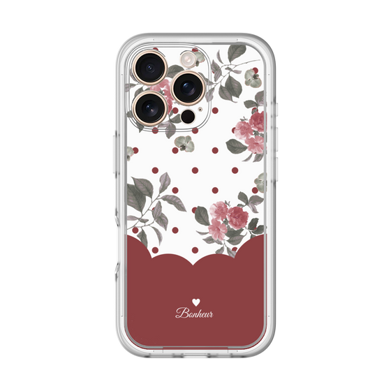 Premium Panel［ Twin Dot Flower - Red ］