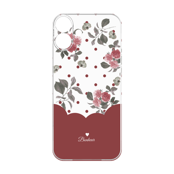 Premium Panel［ Twin Dot Flower - Red ］