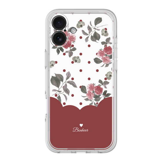 Premium Panel［ Twin Dot Flower - Red ］