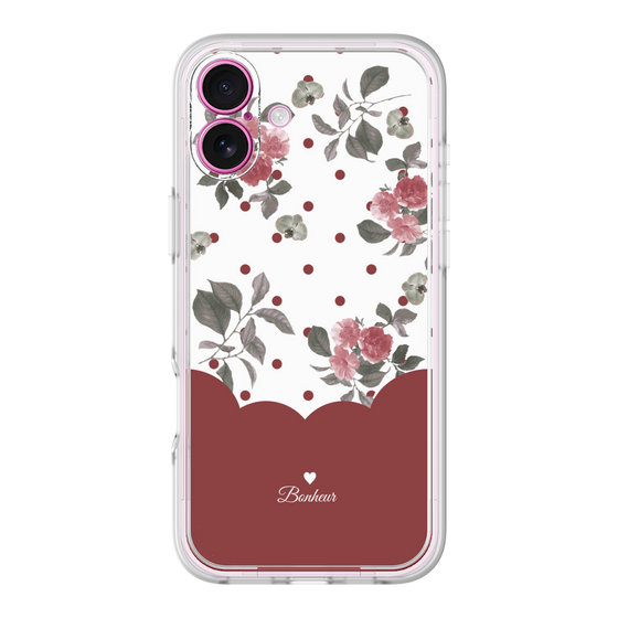 Premium Panel［ Twin Dot Flower - Red ］