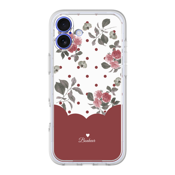 Premium Panel［ Twin Dot Flower - Red ］