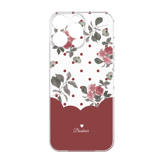 Premium Panel［ Twin Dot Flower - Red ］