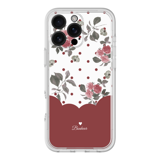 Premium Panel［ Twin Dot Flower - Red ］