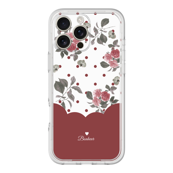 Premium Panel［ Twin Dot Flower - Red ］