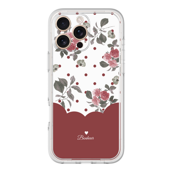 Premium Panel［ Twin Dot Flower - Red ］