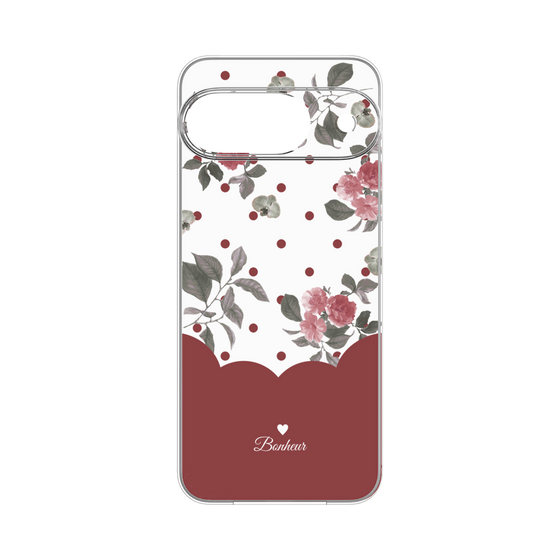 Premium Panel［ Twin Dot Flower - Red ］