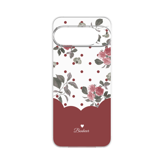 Premium Panel［ Twin Dot Flower - Red ］