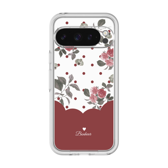 Premium Panel［ Twin Dot Flower - Red ］
