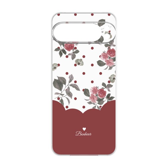 Premium Panel［ Twin Dot Flower - Red ］