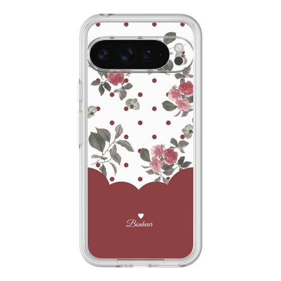 Premium Panel［ Twin Dot Flower - Red ］