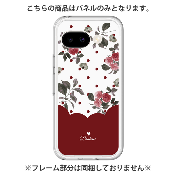 Premium Panel［ Twin Dot Flower - Red ］