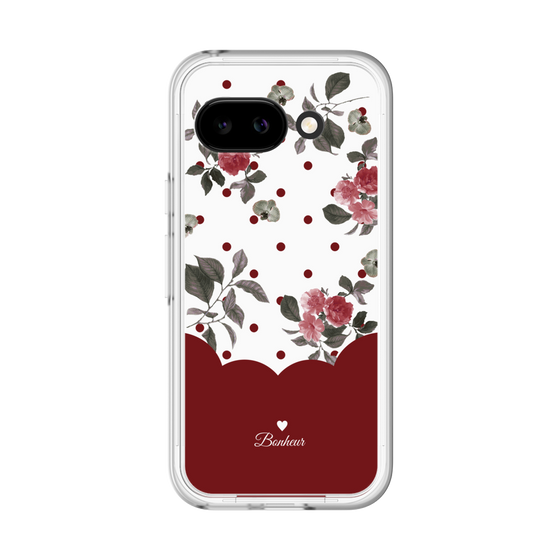Premium Panel［ Twin Dot Flower - Red ］