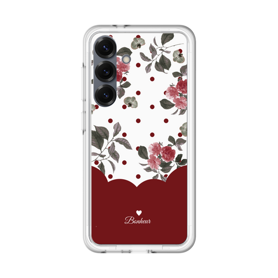 Premium Panel［ Twin Dot Flower - Red ］