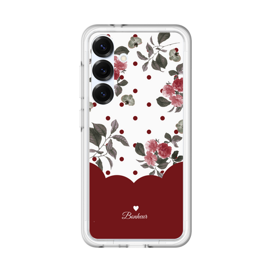 Premium Panel［ Twin Dot Flower - Red ］