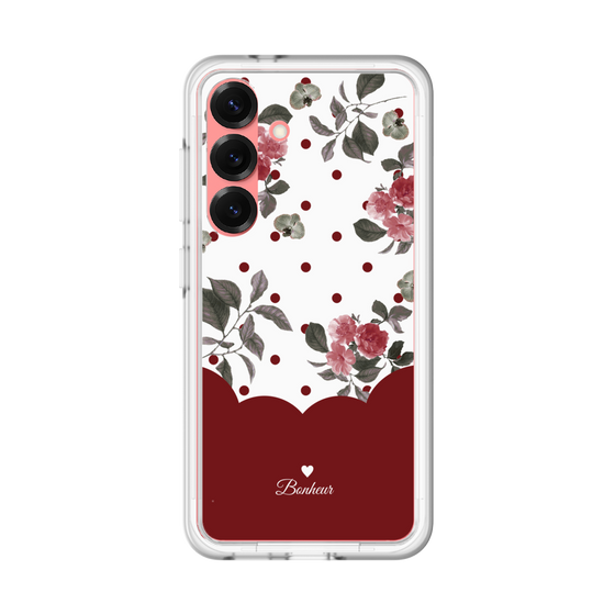 Premium Panel［ Twin Dot Flower - Red ］