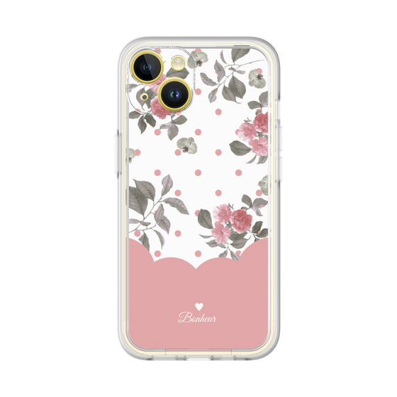 Premium Panel［ Twin Dot Flower - Pink ］
