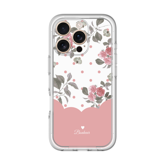 Premium Panel［ Twin Dot Flower - Pink ］
