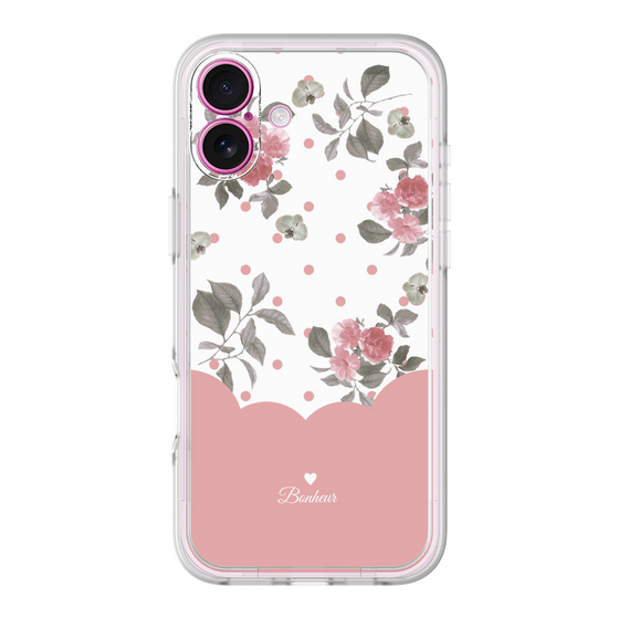 Premium Panel［ Twin Dot Flower - Pink ］
