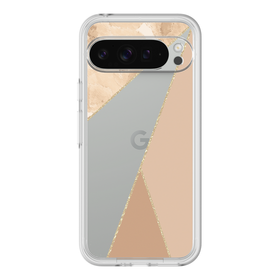 Premium Panel［ Marble Triangle Palette - Beige ］
