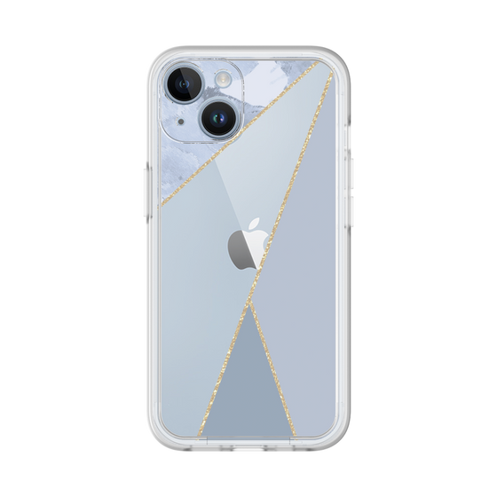Premium Panel［ Marble Triangle Palette - Blue ］