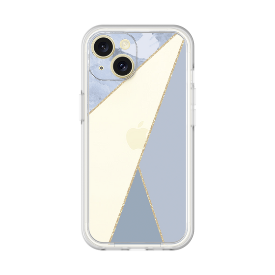 Premium Panel［ Marble Triangle Palette - Blue ］