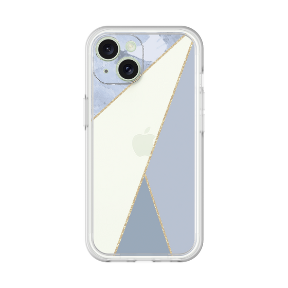 Premium Panel［ Marble Triangle Palette - Blue ］