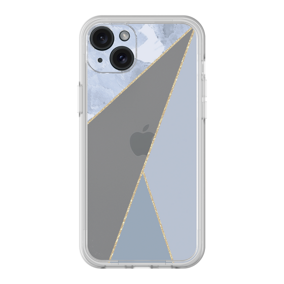 Premium Panel［ Marble Triangle Palette - Blue ］