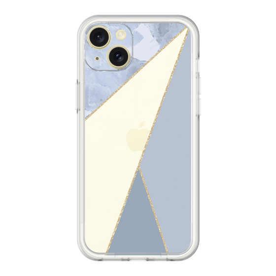 Premium Panel［ Marble Triangle Palette - Blue ］