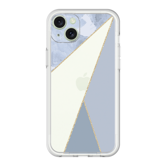 Premium Panel［ Marble Triangle Palette - Blue ］