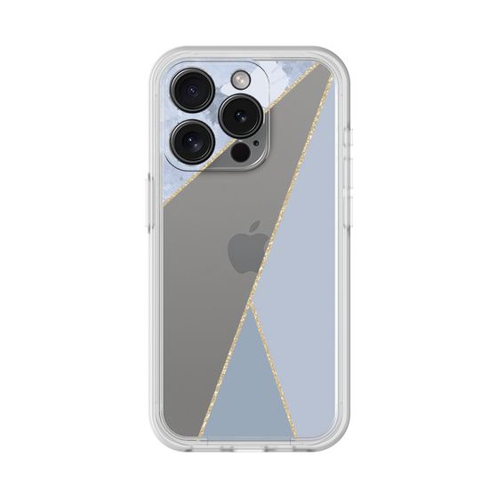 Premium Panel［ Marble Triangle Palette - Blue ］