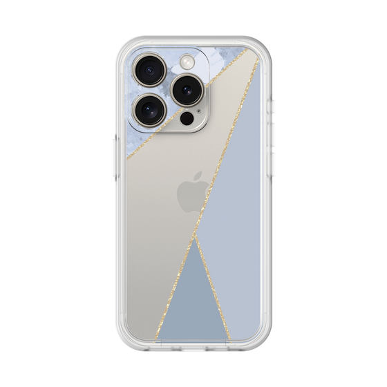 Premium Panel［ Marble Triangle Palette - Blue ］