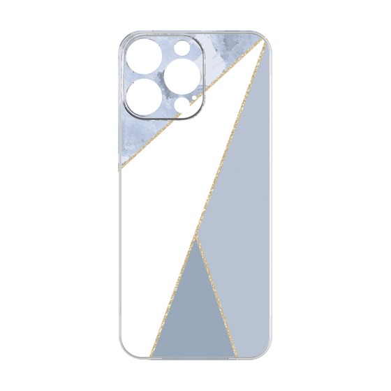 Premium Panel［ Marble Triangle Palette - Blue ］
