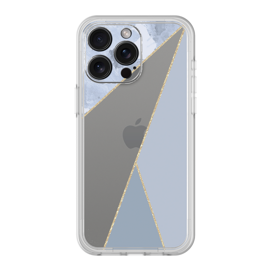 Premium Panel［ Marble Triangle Palette - Blue ］