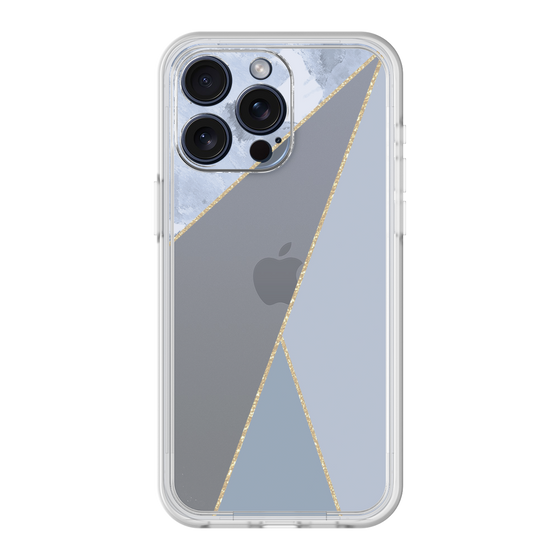 Premium Panel［ Marble Triangle Palette - Blue ］