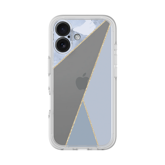 Premium Panel［ Marble Triangle Palette - Blue ］