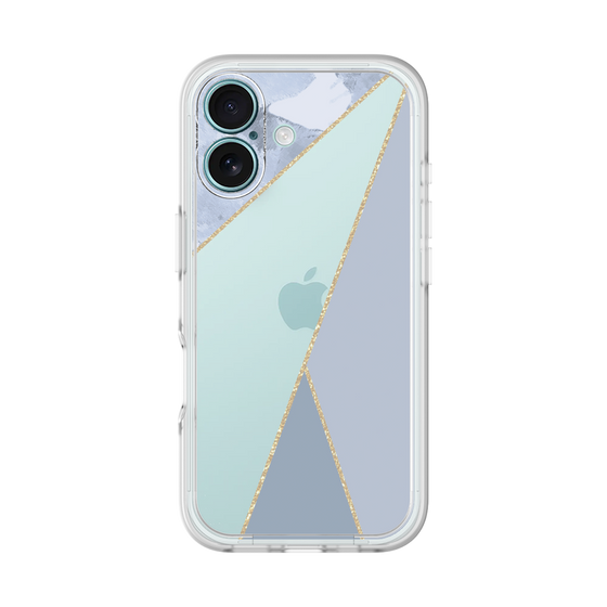 Premium Panel［ Marble Triangle Palette - Blue ］