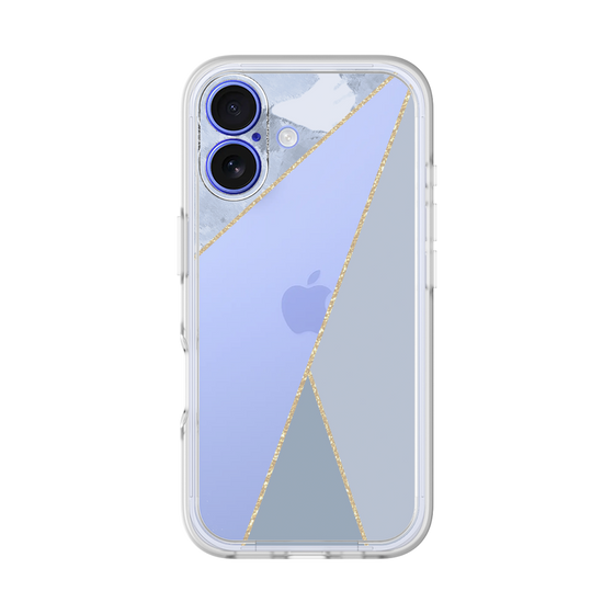 Premium Panel［ Marble Triangle Palette - Blue ］