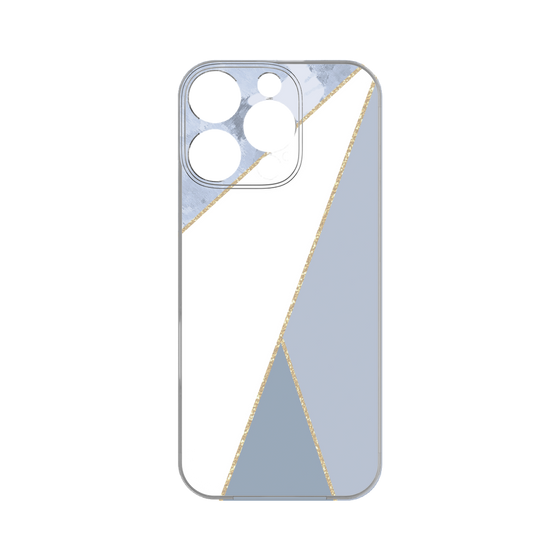 Premium Panel［ Marble Triangle Palette - Blue ］